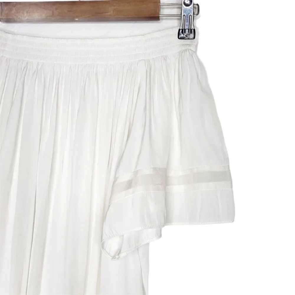 Ramy Brook | Silk Off Shoulder Smocked Jessica Top